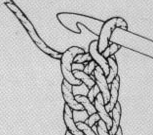 Cadeneta a punto bajo, para bordes firmes – Tutorial Crochet